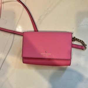 Kate Spade pink mini crossbody